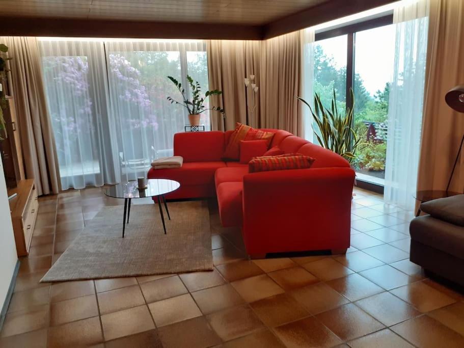 Komfort-Ferienwohnung Auf Der Eulenburg Grafengehaig Exteriér fotografie