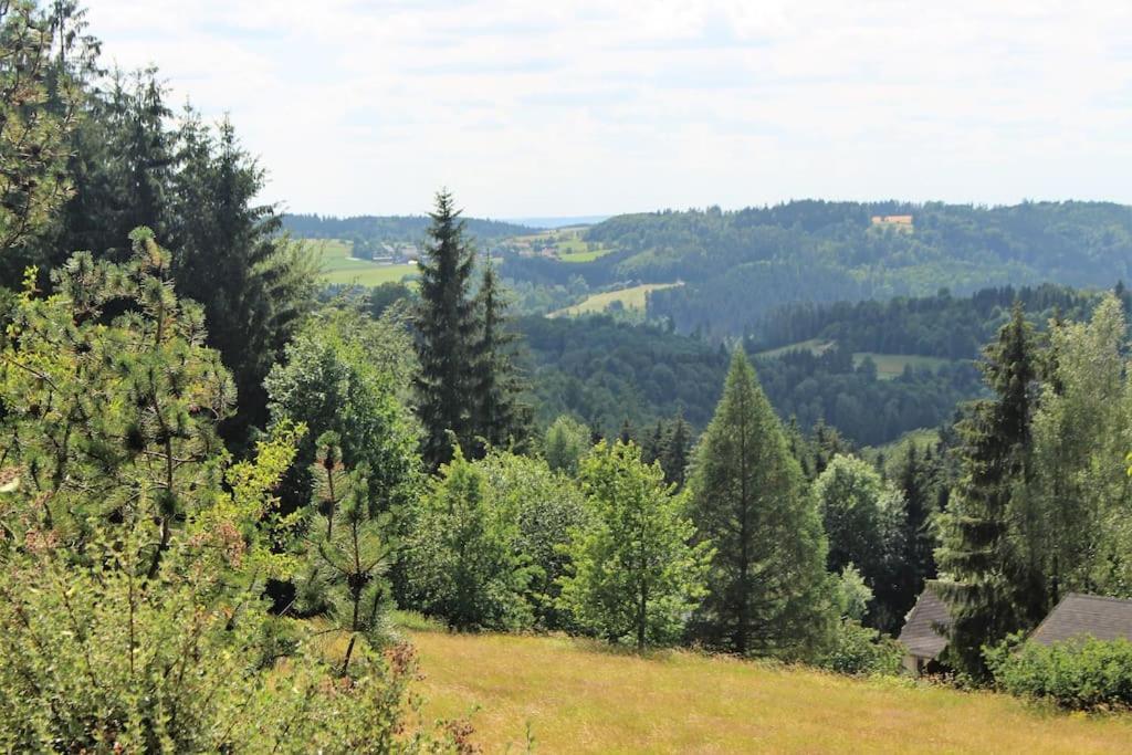 Komfort-Ferienwohnung Auf Der Eulenburg Grafengehaig Exteriér fotografie
