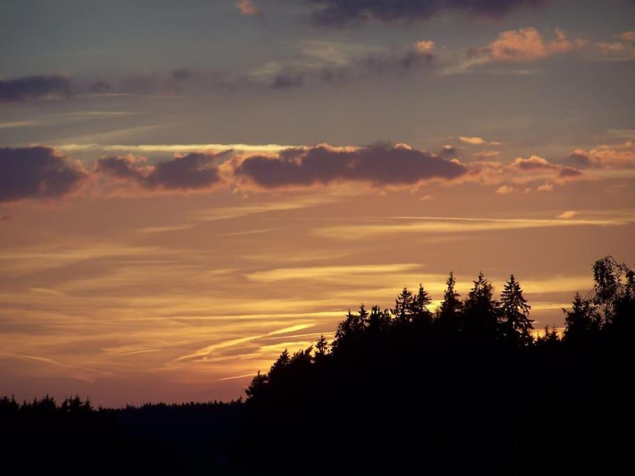 Komfort-Ferienwohnung Auf Der Eulenburg Grafengehaig Exteriér fotografie