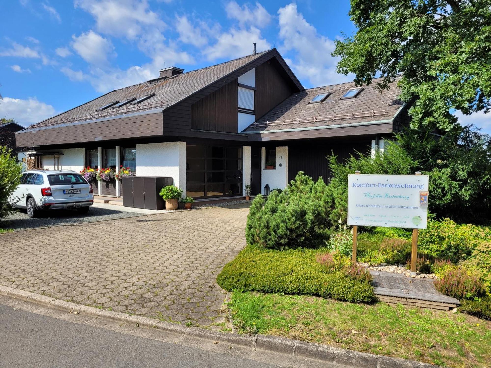 Komfort-Ferienwohnung Auf Der Eulenburg Grafengehaig Exteriér fotografie